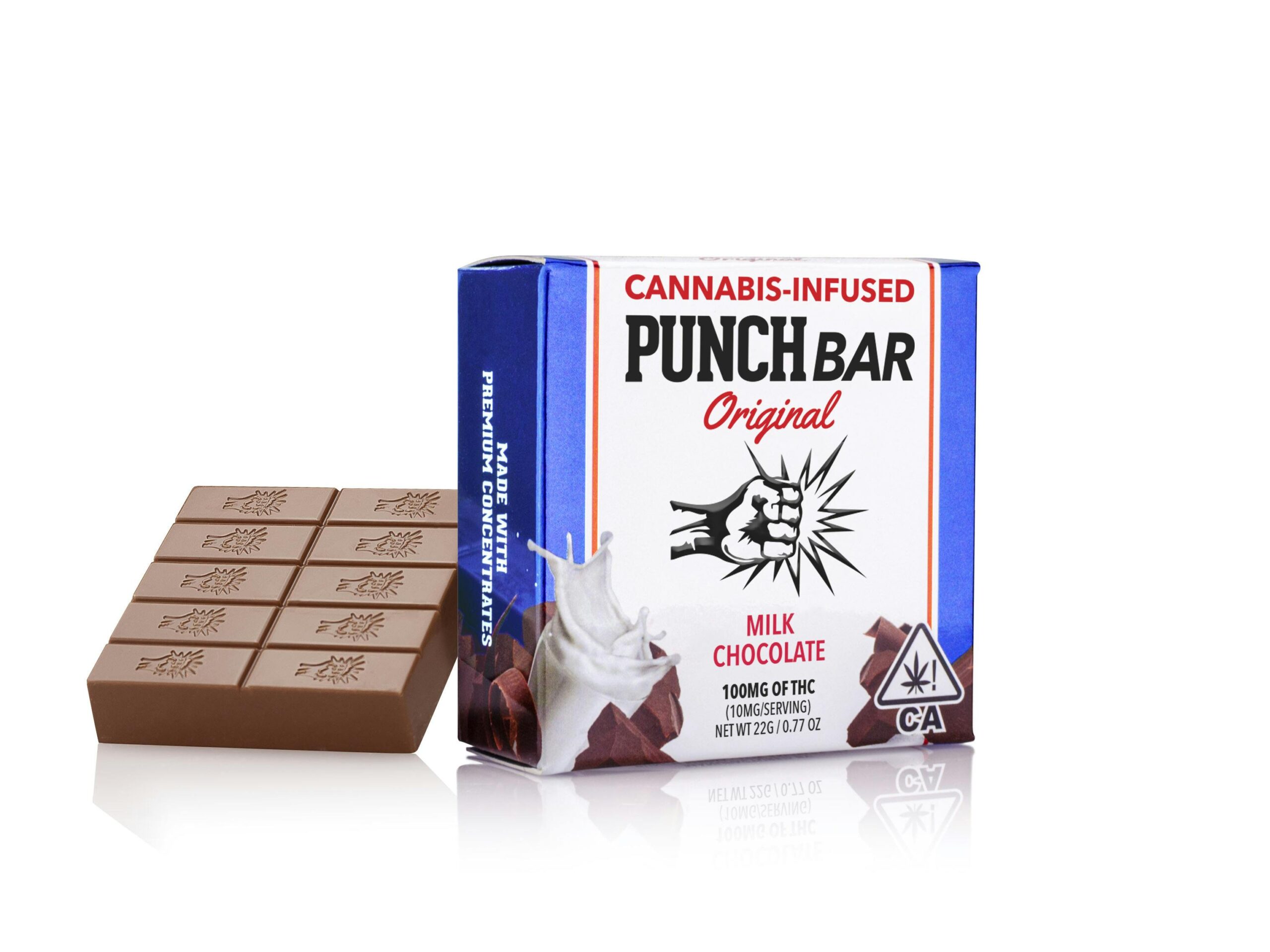 Punch Bar Milk Chocolate Edibles